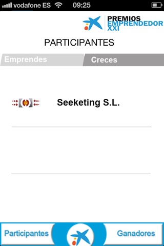 Premio Emprendedores XXI screenshot 2