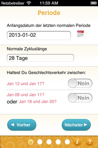 Pregnancy Test & Pregnant Symptom Checker Quiz screenshot 2