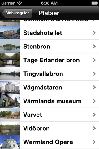 Båtbussguide (Svenska) screenshot 3