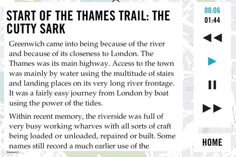 Thames Trail: an audio and visual history photowalk of the Greenwich riverside screenshot 2