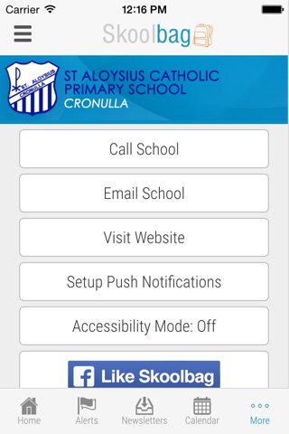 St Aloysius Catholic Primary School Cronulla - Skoolbag screenshot 4