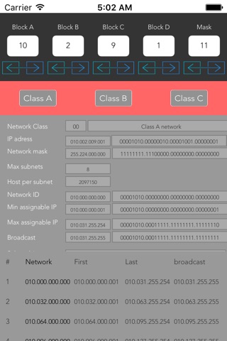 Ip Subnet Calculator screenshot 2