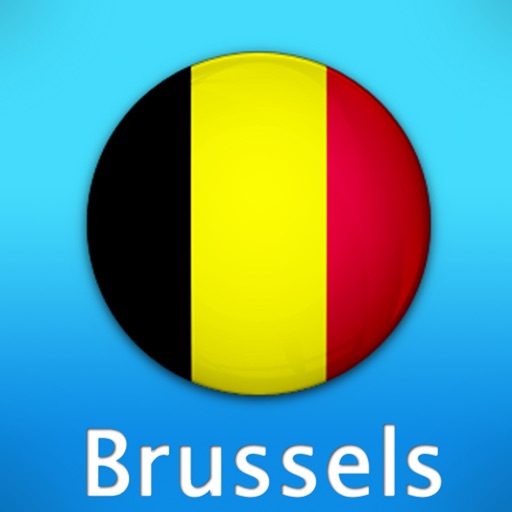 Brussels Travel Map icon
