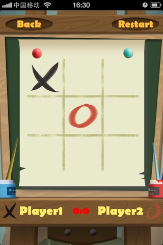 Tic Tac Toe Watercolour screenshot 2