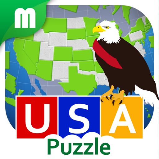 USA Map Puzzle for iPhone