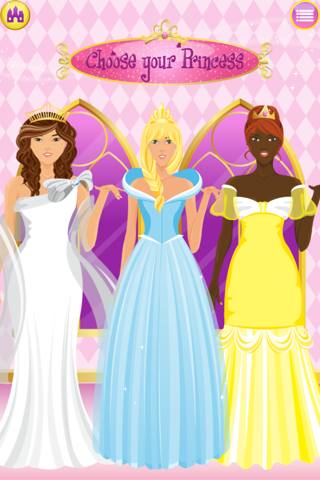 Princess Beauty Dress Up and Makeover Free For Girls screenshot 2