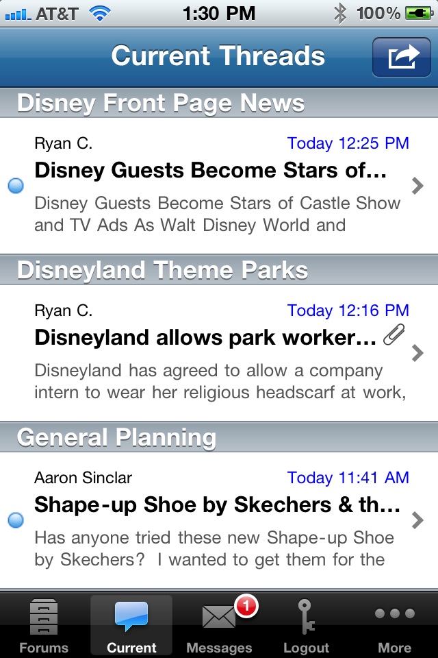 Talk Disney Community screenshot 3