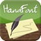 Use this app to make a font out of your own handwriting