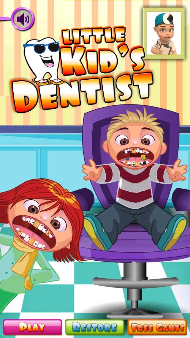 How to cancel & delete Little Kids Dentist -Free kids doctor games from iphone & ipad 1