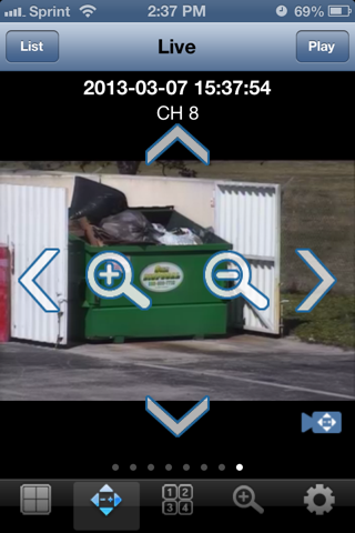 Viewtron - Mobile DVR Viewer for CCTV Surveillance screenshot 3
