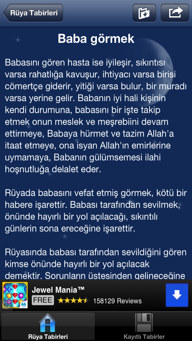 How to cancel & delete Rüya Tabirleri Ansiklopedisi from iphone & ipad 3
