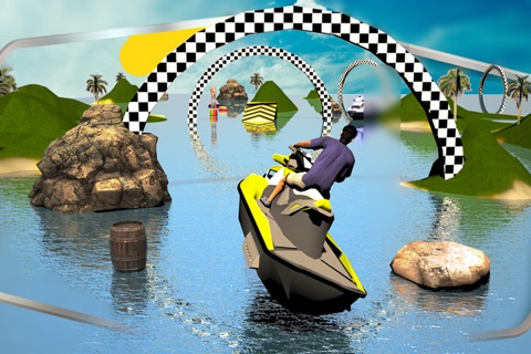 Jet Ski Driving Simulator 3D screenshot 2