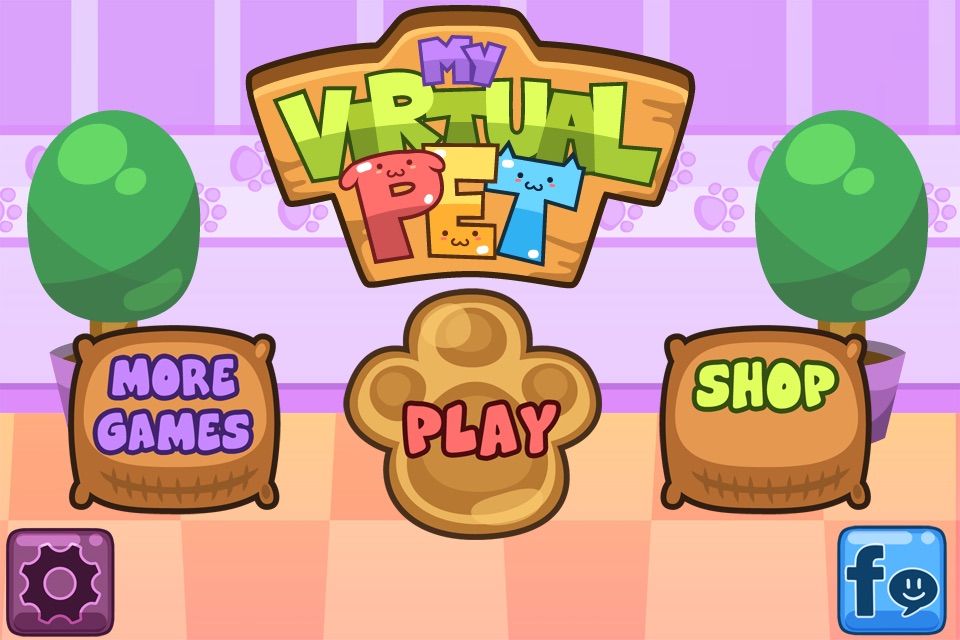 My Virtual Pet - Cute Animals Free Game for Kids screenshot 4