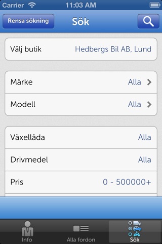 Hedbergs Bil screenshot 3