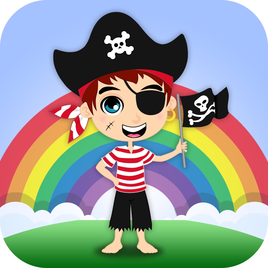 Pirates: Real & Cartoon Videos, Games, Photos, Books & Interactive Activities for Kids by Playrific icon
