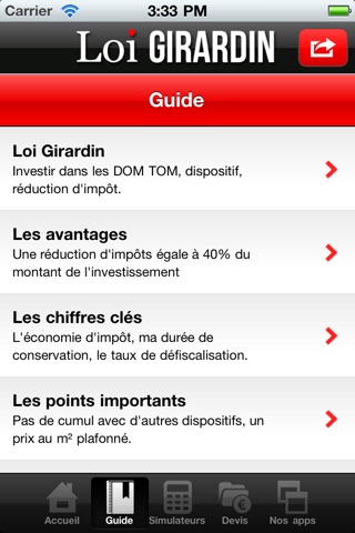 Loi Girardin screenshot 2