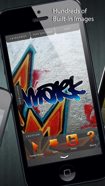 Graffiti Tag Creator - Custom Wallpapers/Backgrounds, Lock Screen & Home Screens