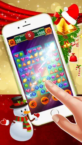 Game screenshot Jewel Moonstruck : - A fun match 3 game of colorful jewels for Christmas season. apk