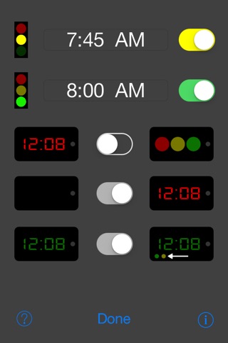 Stoplight Nanny The Kids Color Coded Alarm Clock screenshot 4