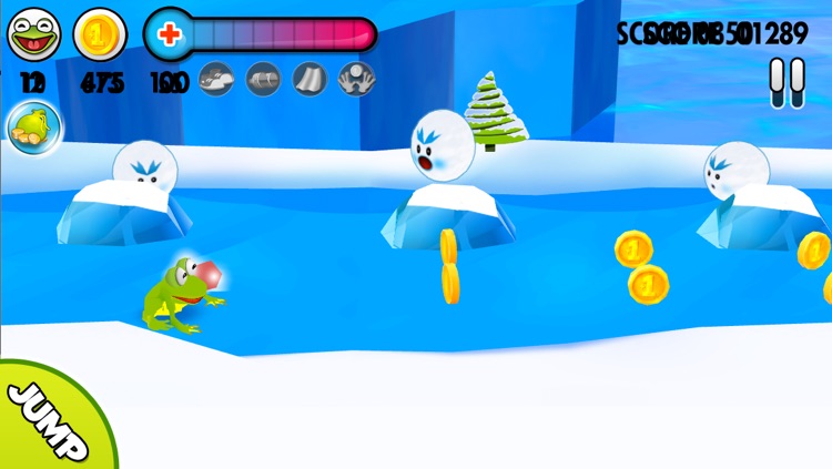 Frog on Ice