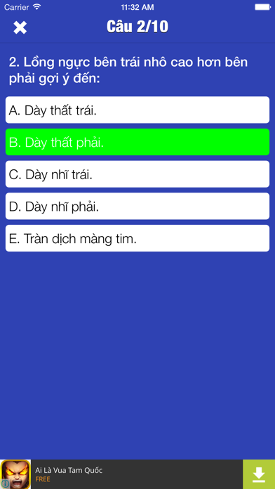 How to cancel & delete Trắc Nghiệm Triệu Chứng Học from iphone & ipad 2