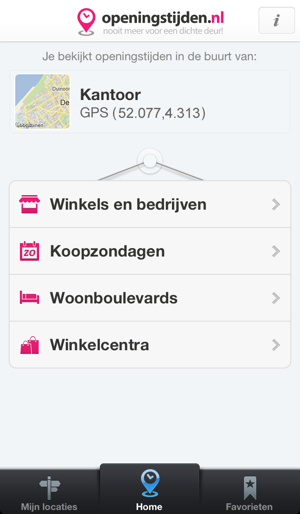 Openingstijden.nl - Openingstijden & Koopzondagen(圖2)-速報App