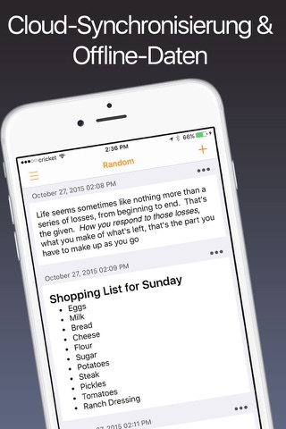 Quick Notes Lite - Brainstorm, Save Ideas and Remember Snippets screenshot 2