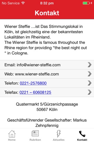 Wiener Steffie, Das Partylokal Nr. 1 in Köln screenshot 4