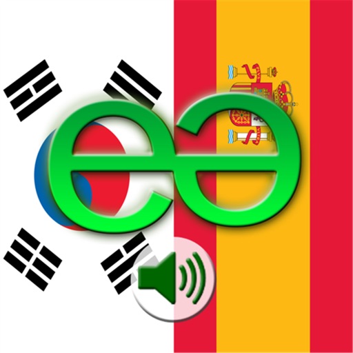 Korean to Spanish Voice Talking Translator Phrasebook EchoMobi Travel Speak PRO