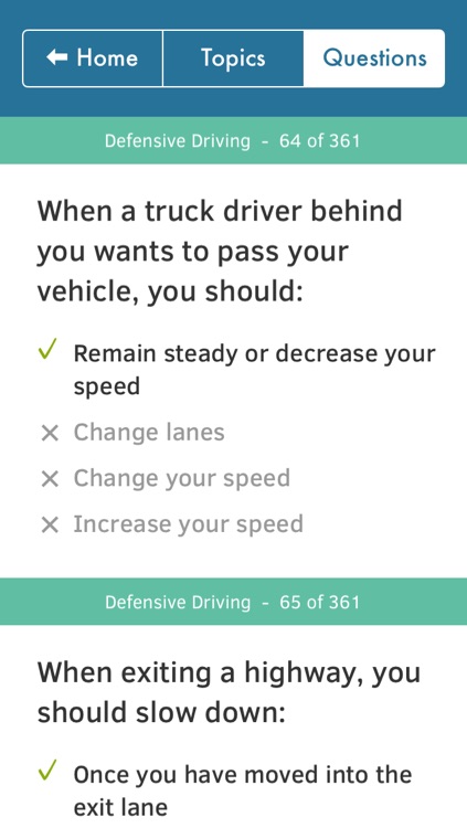 US Driving Knowledge Test Questions - Preparation for your Driver's License Written Exam - All States - DMV, DOL, or MVC - Free Drivers' Mock Tests screenshot-4
