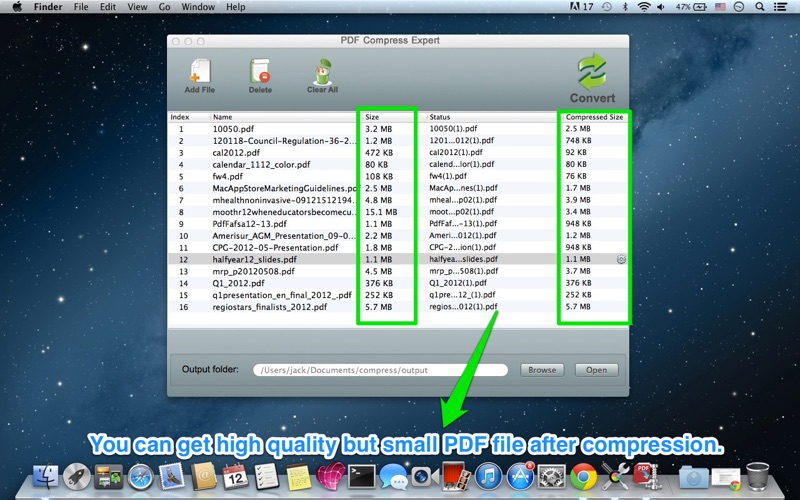 PDF Compress Expert Screenshot