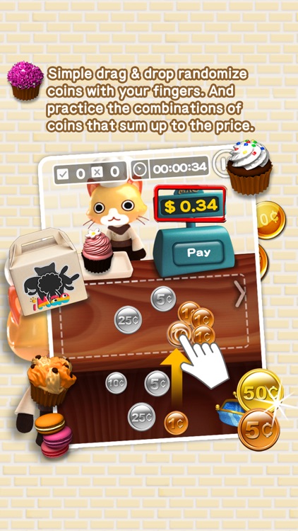 Cupcake Shop - Smart monetary Educational Game for kids screenshot-3