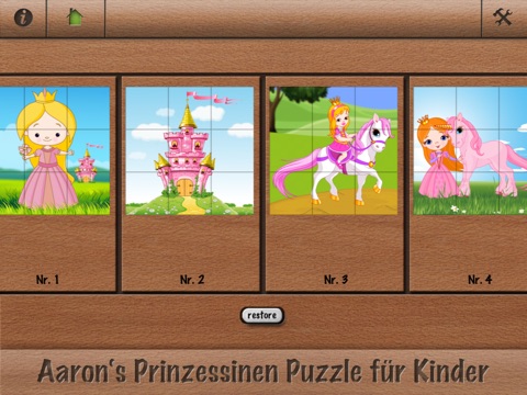 Aaron's princesses puzzle for toddlers screenshot 4