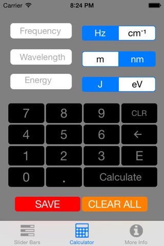 Visualizing Planck Einstein Wavelength Equation screenshot 2