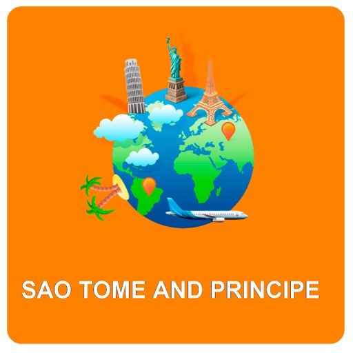 Sao Tome and Principe Off Vector Map - Vector World icon