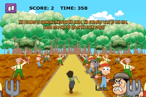 Zombie Escapes Angry Farmers FREE screenshot 2