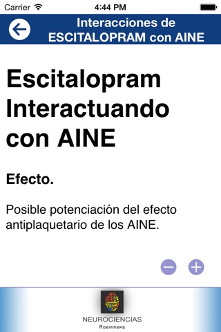 Interacciones Neurociencias screenshot 2