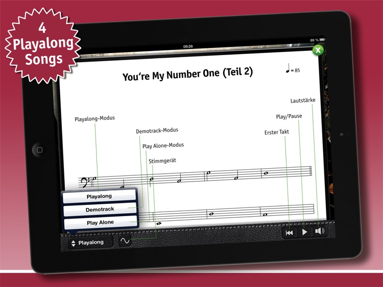 FOUR STRINGS – Die E-Bass-Schule. LITE (deutsche Version) screenshot-3