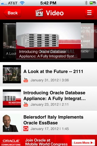 Oracle screenshot 2