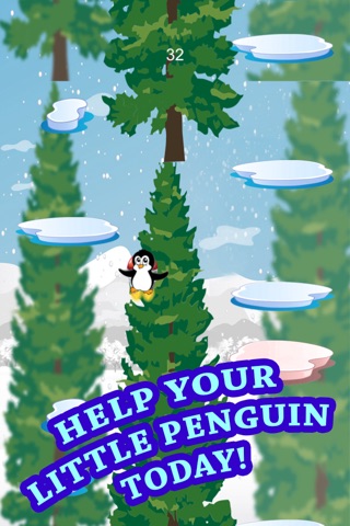 Ace Jetpack Penguin - A Frozen Jumping Adventure Game! screenshot 2