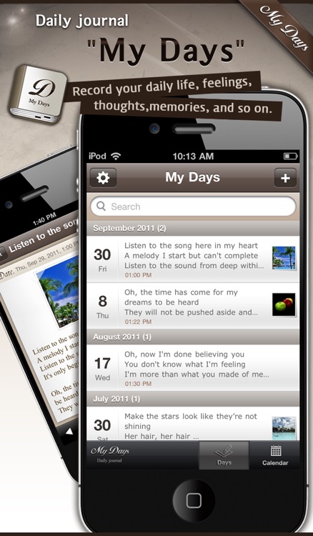 My Days - daily journal / diary / note / memo