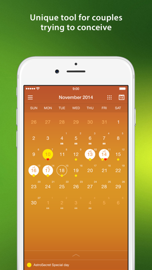 AstroSecret: Get Pregnant with Conceiving Calendar(圖2)-速報App