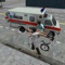 Start here to learn how to drive an ambulance truck, and park it in front of a big city parking 3D hospital