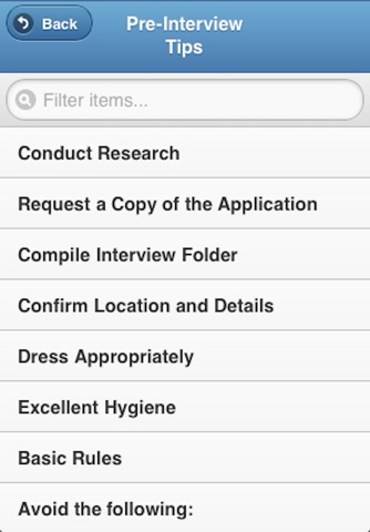 Results Job Interview Prep screenshot 2