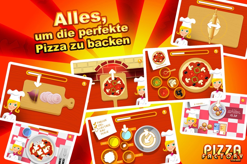 Pizza Factory for Kids - Full version screenshot 2