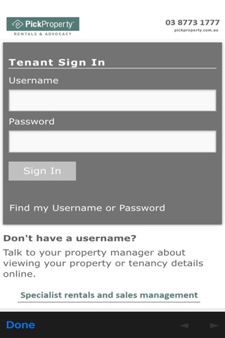 Pick Property Rentals & Advocacy screenshot 2