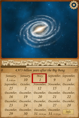 Science - Universe evolution 3D. Astronomy calendar of Solar system. Cosmic world of stars, planets and galaxies screenshot 2