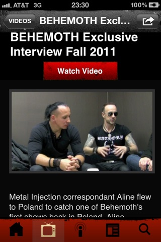 Metal Injection - Heavy Metal Videos, News, Podcasts, Radio screenshot 3