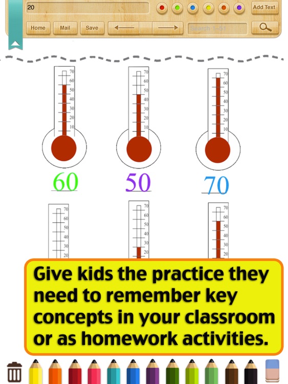 Kids Math-Measurement Worksheets(Grade 1) screenshot-4