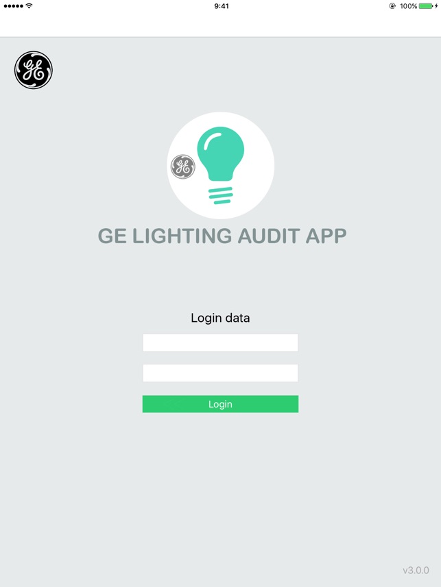 GE Lighting Audit App